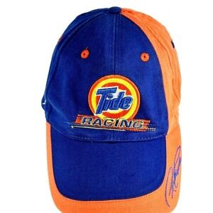 NASCAR Tide Racing Ricky Craven 32 Adjustable Hat Blue Orange Downy Snapback Cap